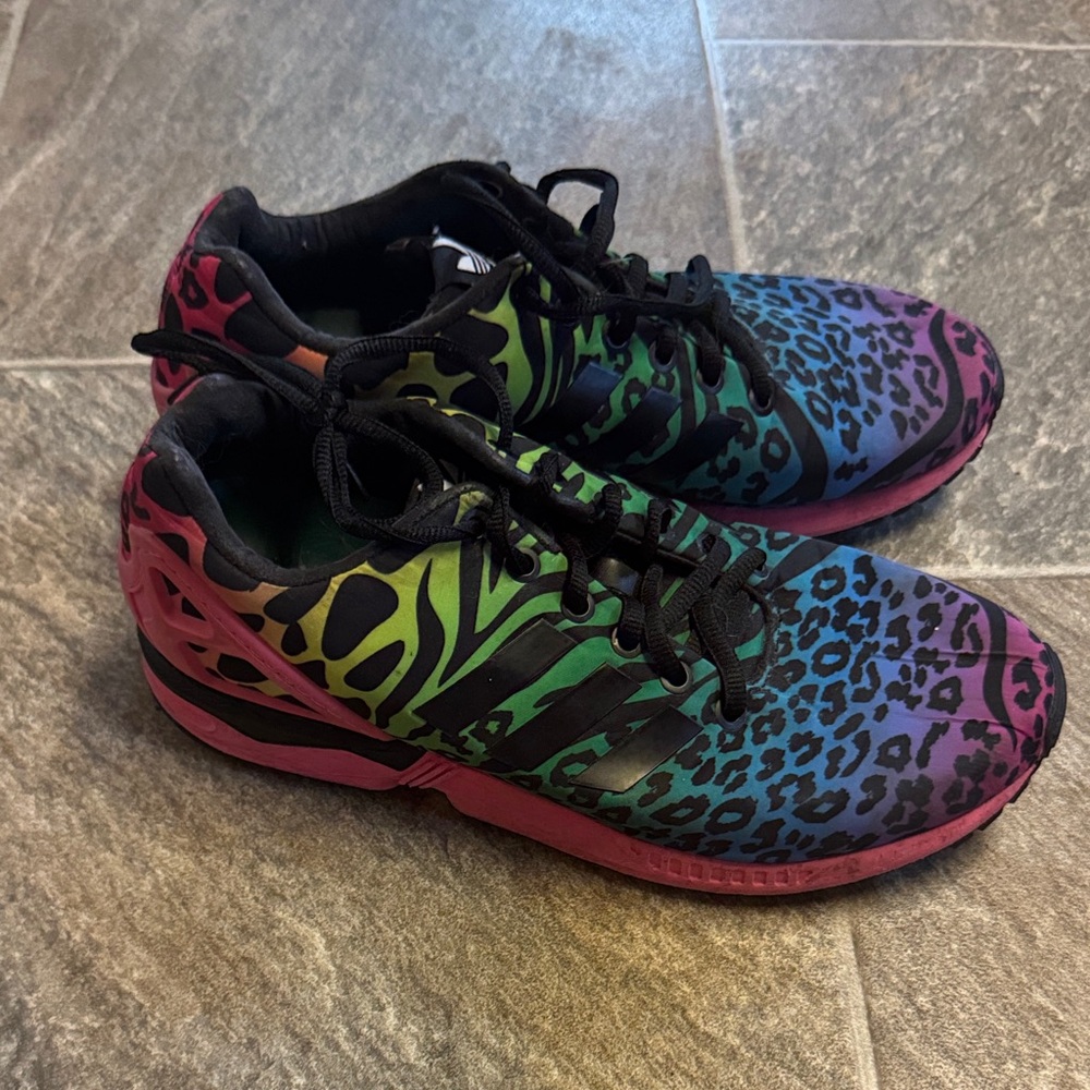 adidas Multicolor Animal Print Sneakers